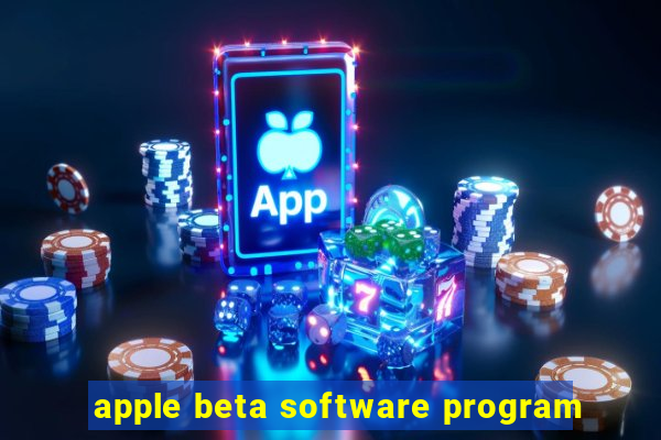 apple beta software program